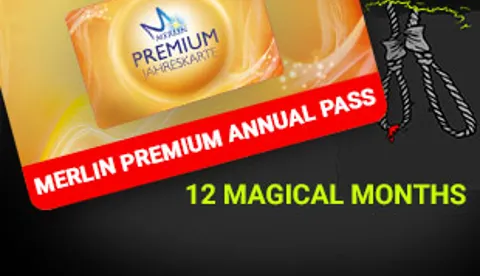 The Merlin Premium annual pass - 12 magical months