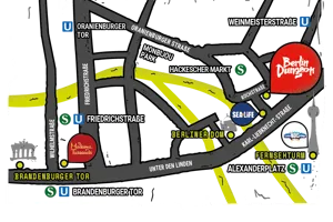 Finde deinen Weg ins Berlin Dungeon - unsere Karte hilft dir dabei!