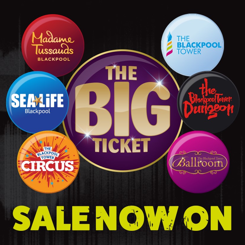 The Blackpool Tower Dungeon BIG Ticket Sale 1080X1080