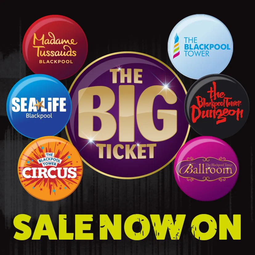 The Blackpool Tower Dungeon BIG Ticket Sale 1080X1080