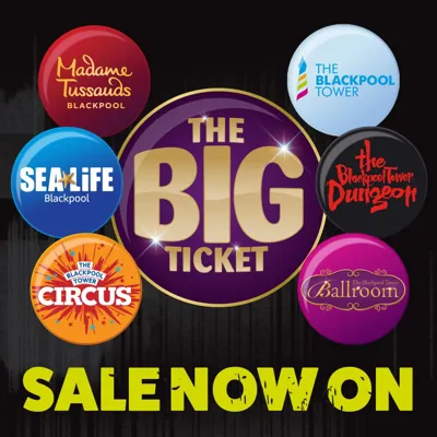 The Blackpool Tower Dungeon BIG Ticket Sale 1080X1080