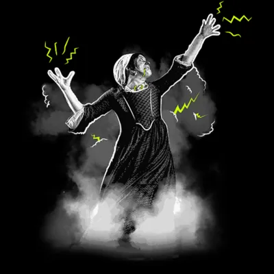 The witches at the Blackpool Tower Dungeon