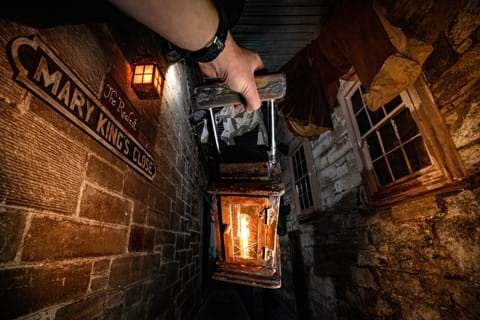 The Escape Room at Edinburgh Dungeons x Transcend