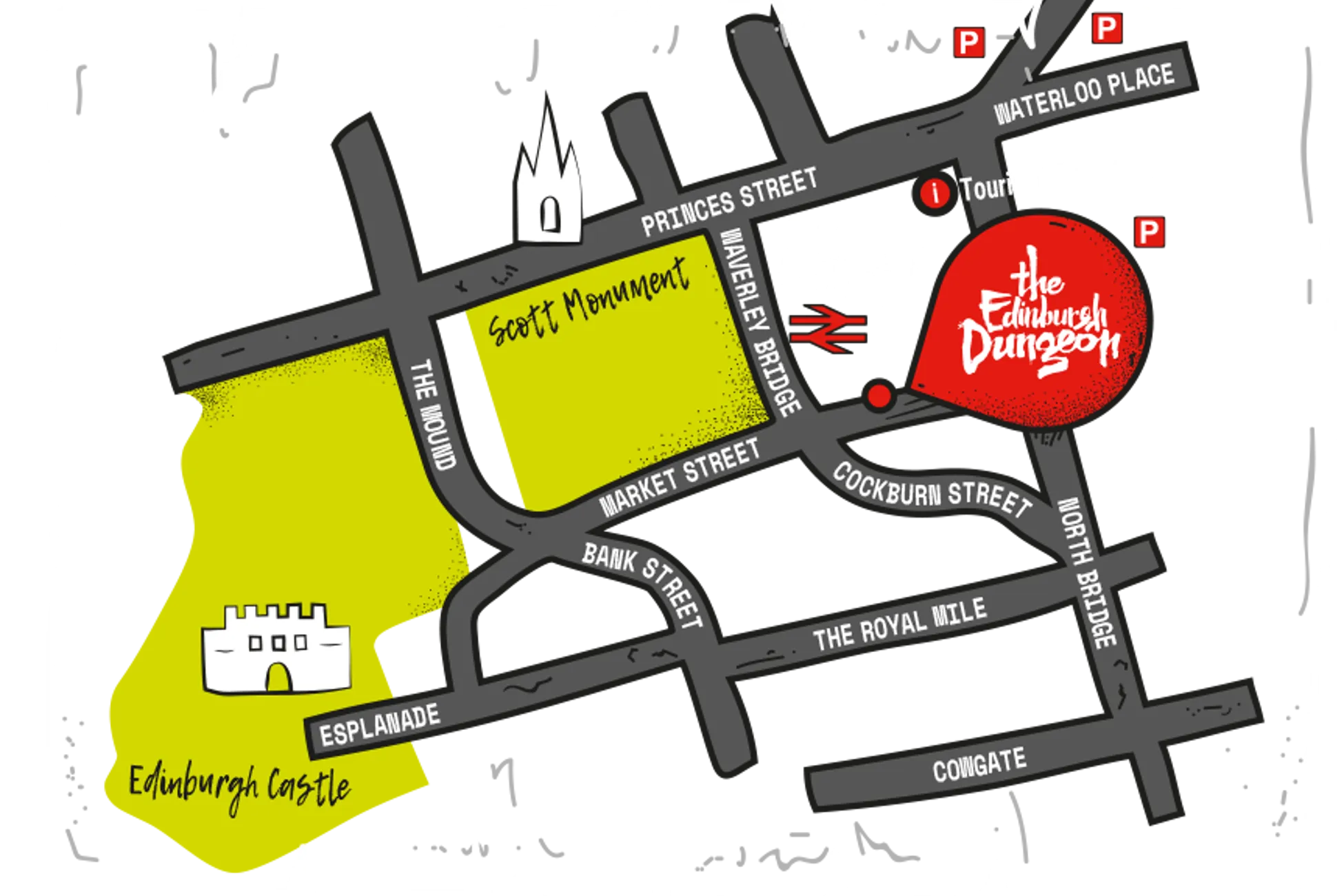Directions & Parking The Edinburgh Dungeon