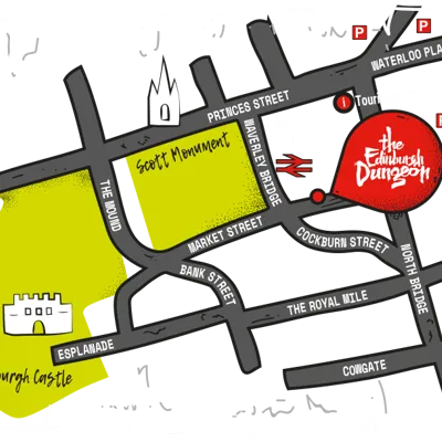 Directions & Parking | The Edinburgh Dungeon