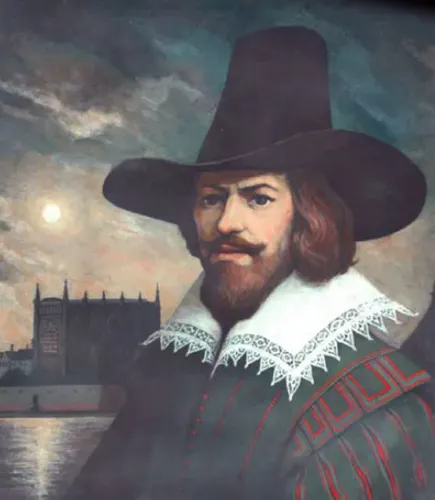 Image of Guy Fawkes taken from Historic Royal Palaces