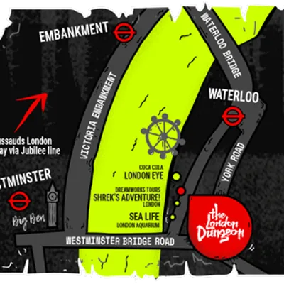 Directions & Parking | The London Dungeon