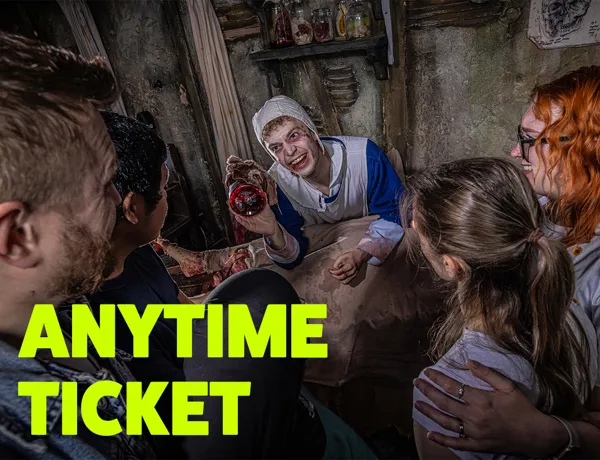 London Dungeon Anytime entry ticket