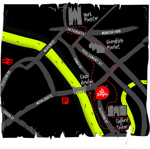 York City Tour Map
