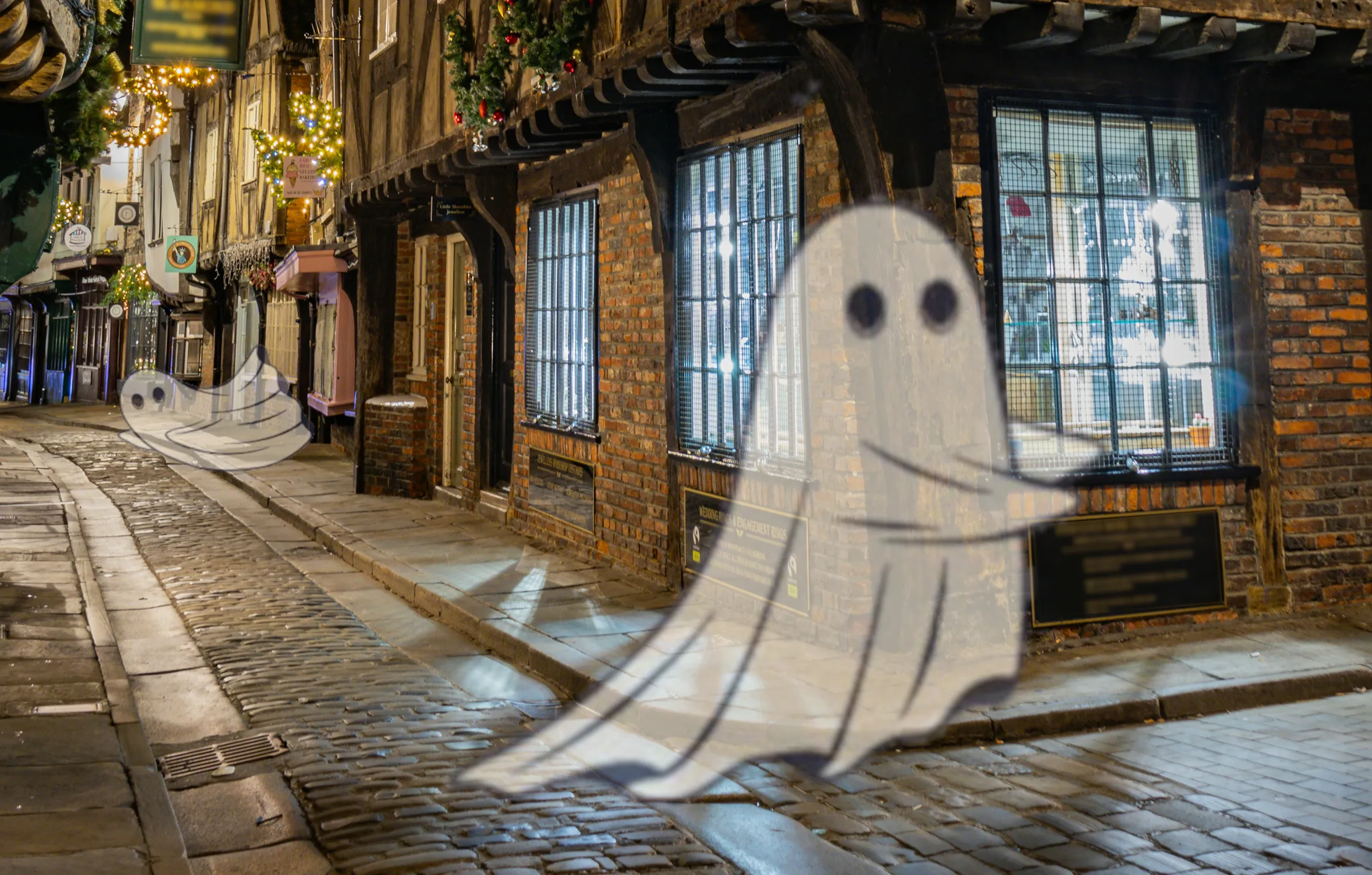 Ghost Splash Landscape